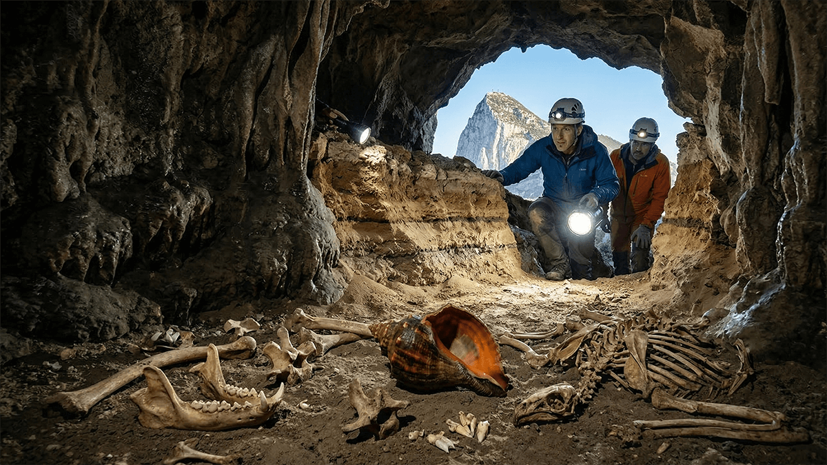 cueva sellada durante 40.000 años