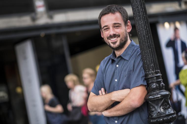Lluc Salellas, dirigent del Secretariat Nacional de la CUP, entrevistat per El Món