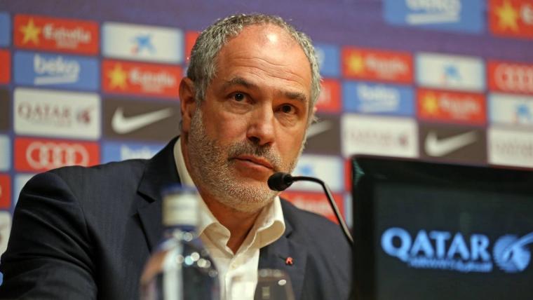 Andoni Zubizarreta, en una roda de premsa.