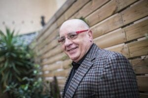 Manuel Puerto, candidat a presidir Súmate, durant l'entrevista amb El Món