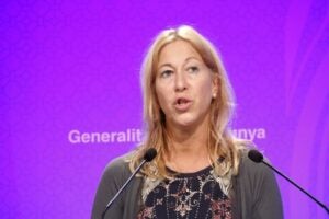 La consellera de presidència i portaveu del Govern, Neus Munté