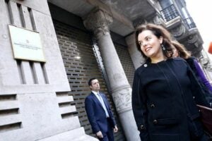 La vicepresidenta del govern espanyol, Soraya Sáenz de Santamaría