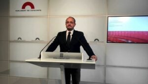 Alejandro Fernández, portaveu del PPC al Parlament