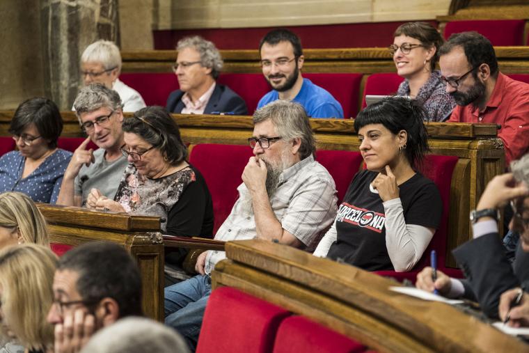 La banqueta de la CUP, clau en aquest debat de política general