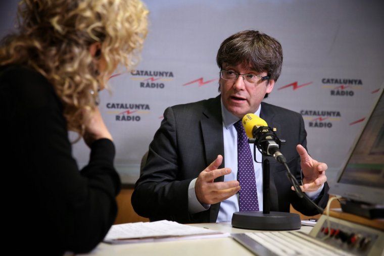 Carles Puigdemont a Catalunya Ràdio