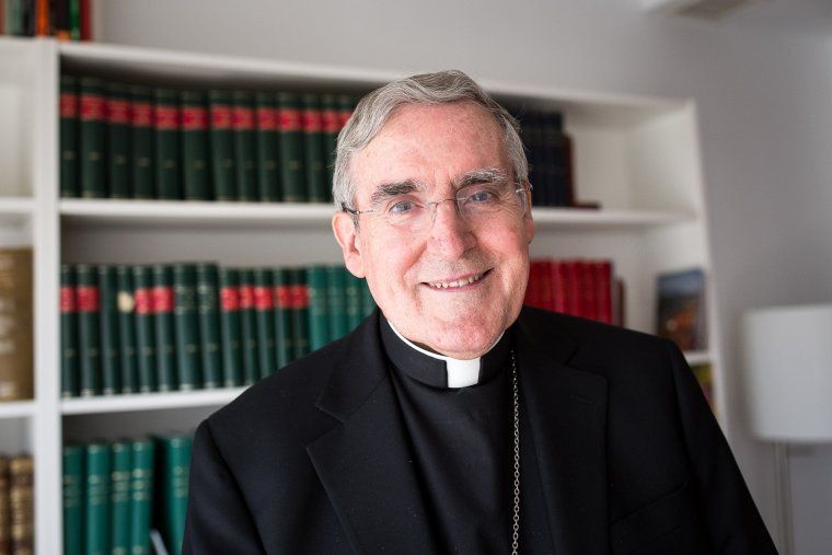 El Cardenal Lluís Martínez Sistach