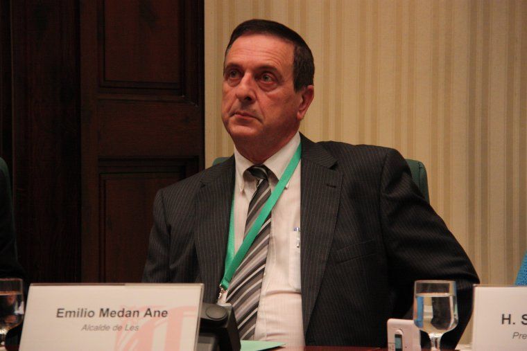 Emili Medan, alcalde de Les