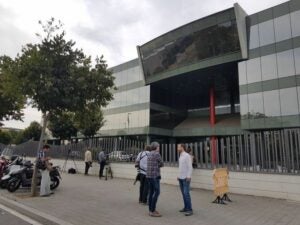 El CTTI aquest matí després que hagi entrat la Guàrdia Civil