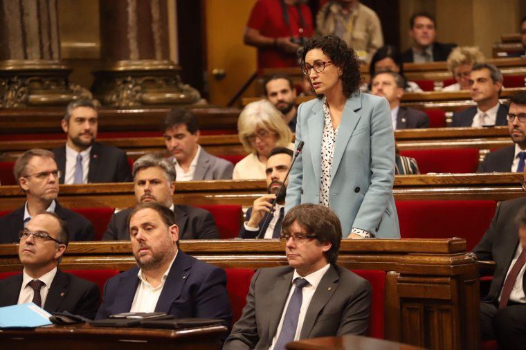 La diputada de JxSí Marta Rovira