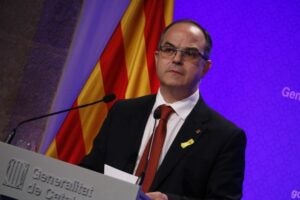 El portaveu del Govern, Jordi Turull