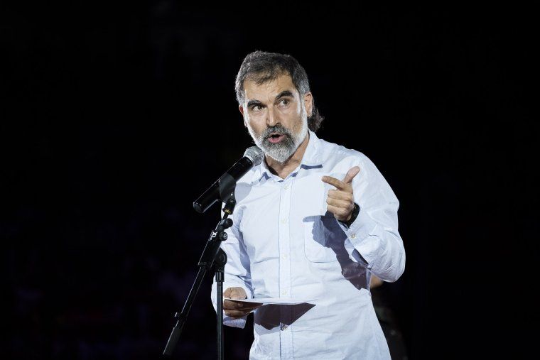 El president d'Òmnium Cultural, Jordi Cuixart