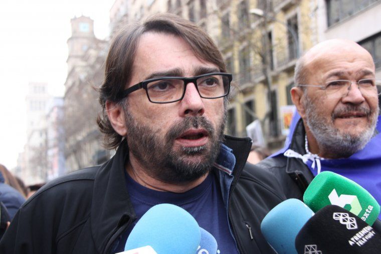 El secretari general de la UGT a Catalunya, Camil Ros