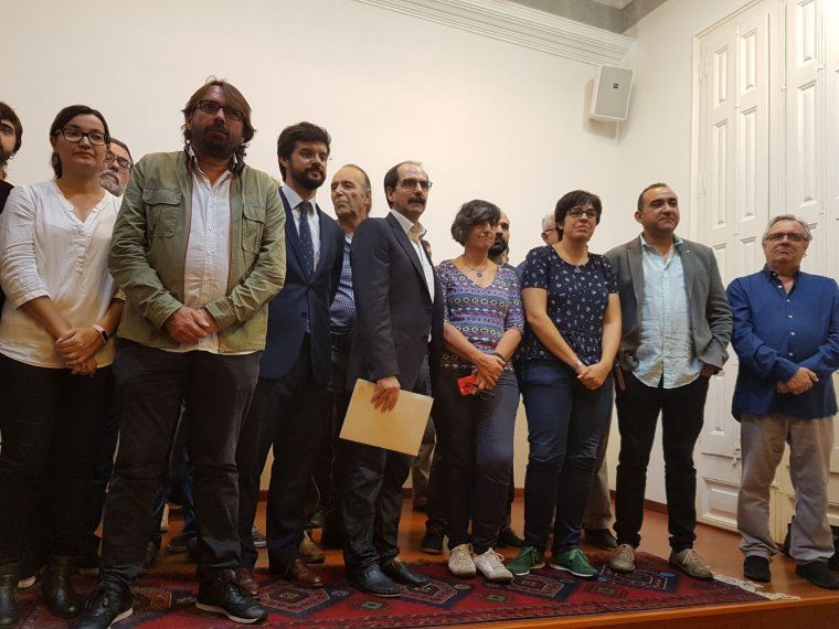 Membres de la Taula per la Democràcia