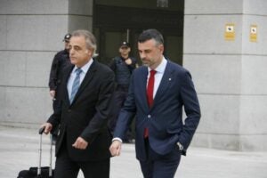 Santi Vila arriba de l'Audiència Nacional