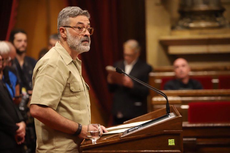 El diputat de la CUP Carles Riera