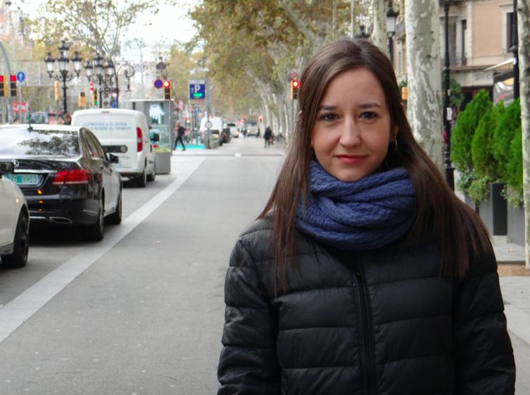 La periodista Sònia González