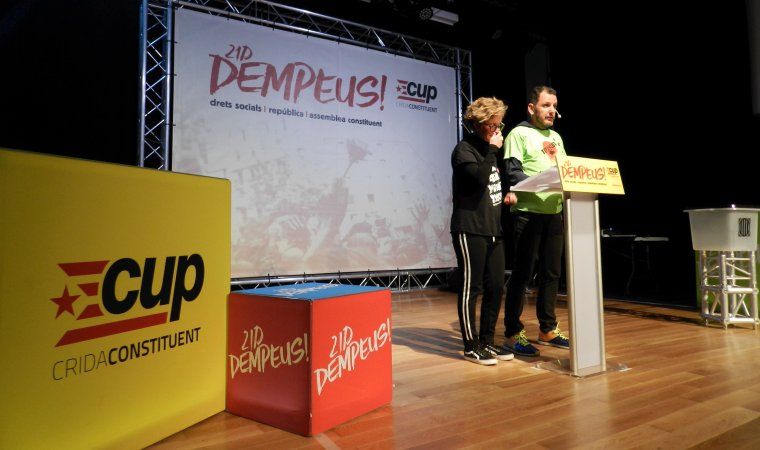 Míting de la CUP a Cornellà de Llobregat
