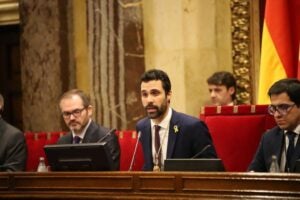 El president del Parlament, Roger Torrent