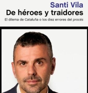 La portada del llibre de Santi Vila