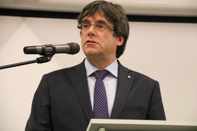 El president Carles Puigdemont
