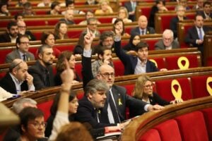 Votació al Parlament
