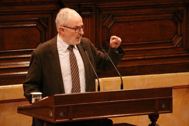 La intervenció del síndic de greuges, Rafael Ribó