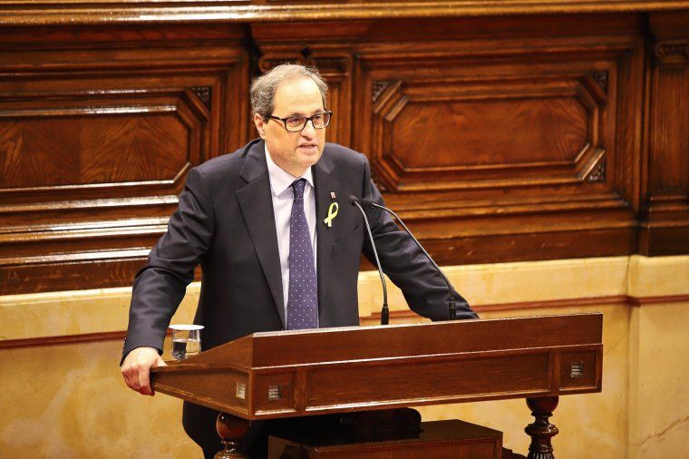 Quim Torra, candidat de JxCAT a presidir la Generalitat