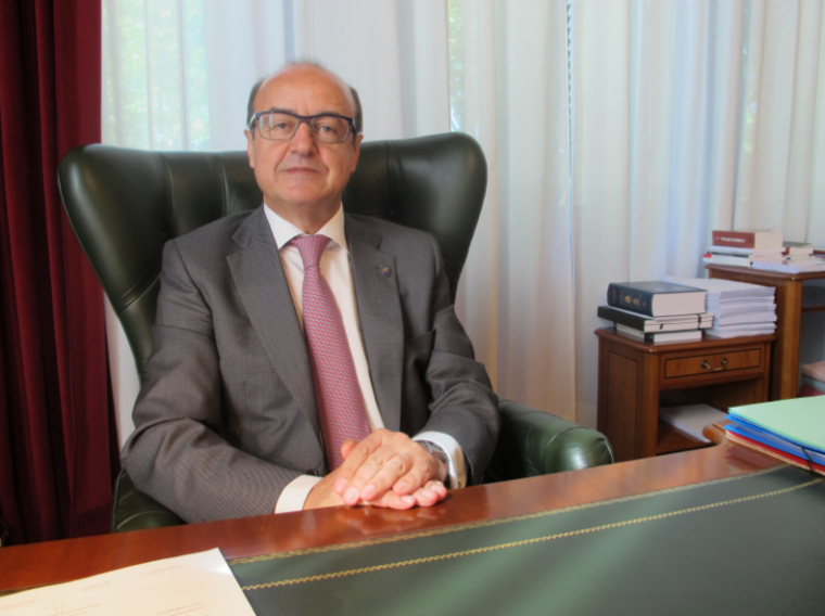 El president del TSJC, Jesús María Barrientos