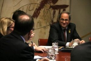 El president de la Generalitat, Quim Torra