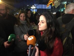 La diputada de la CUP Maria Sirvent