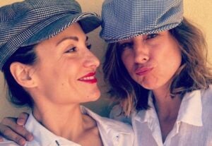 Sandra Barneda i Nagore Robles