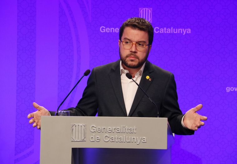 El vicepresident del Govern, Pere Aragonès