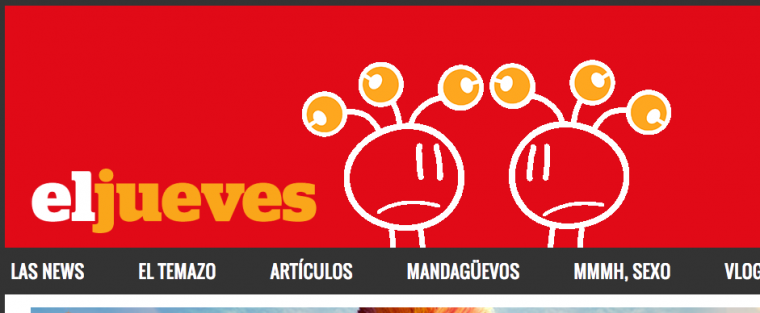 La web d'El Jueves