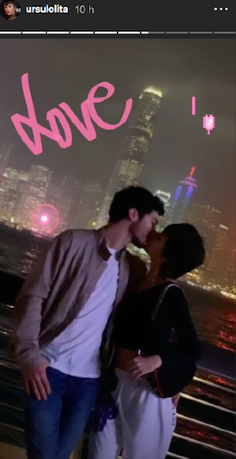 Úrsula Corberó i Chino Darín, de vacances a Hong Kong