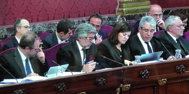 Les defenses durant la interrogatori del Tinent coronel Baena