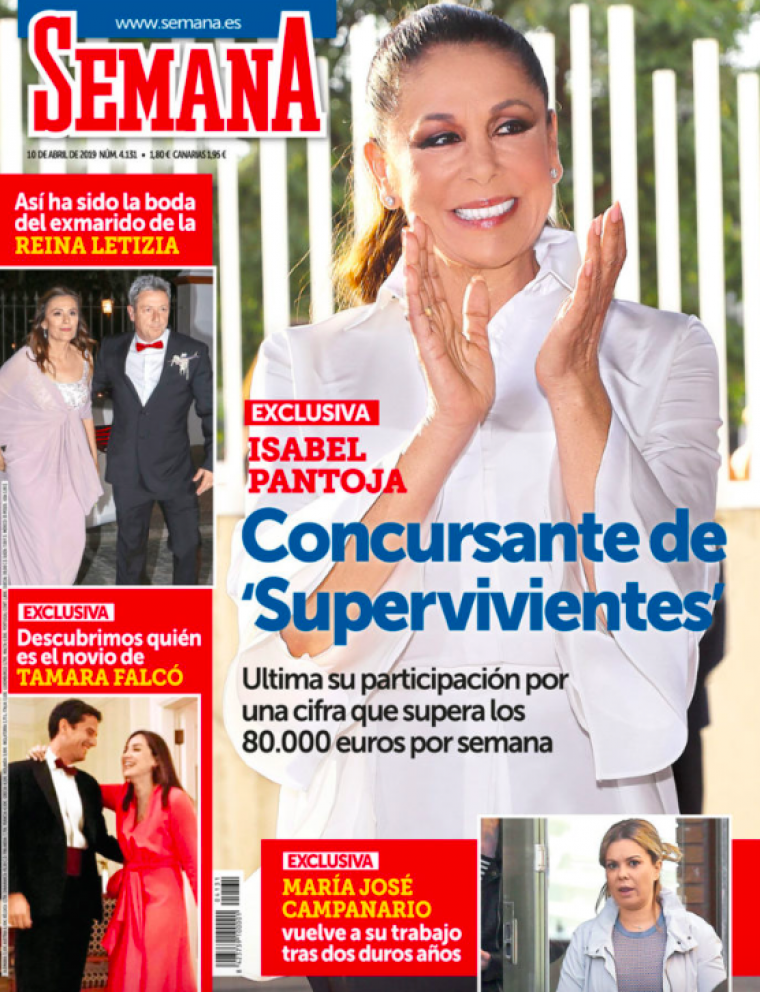Isabel Pantoja, a 'Supervivientes'