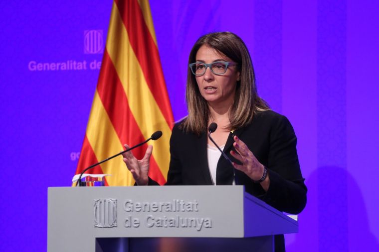 La portaveu del Govern i consellera de la Presidència, Meritxell Budó