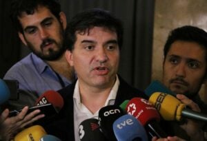 El president del grup parlamentari d'ERC, Sergi Sabrià