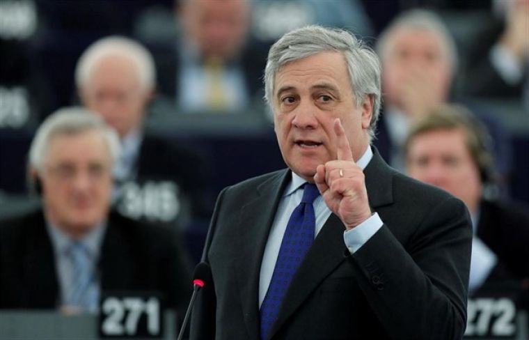 Antonio Tajani, president de l'Eurocambra