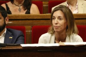 La consellera d'Empresa, Àngels Chacón