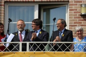 Ben Emmerson, Carles Puigdemont, Quim Torra i Clara...