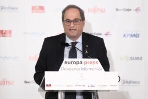 El president de la Generalitat, Quim Torra