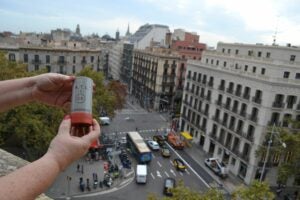 Un pot de gasos lacrimògens va anar a parar a casa d'una veïna (JOAN