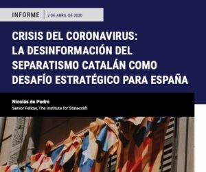 Portada de l'estudi d'intel·ligència que relaciona coronavirus i ind