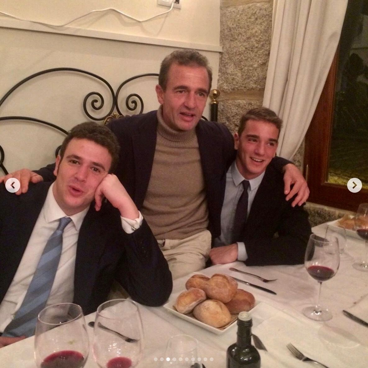 Alessandro Lequio, amb els seus fills Álex i Clemente   Instagram