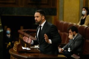El l?der de Vox, Santiago Abascal