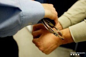 Imatge d'arxiu d'una detenció