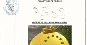 Les joies que la Josefina vol recuperar i que el jutge Guevara li ha p
