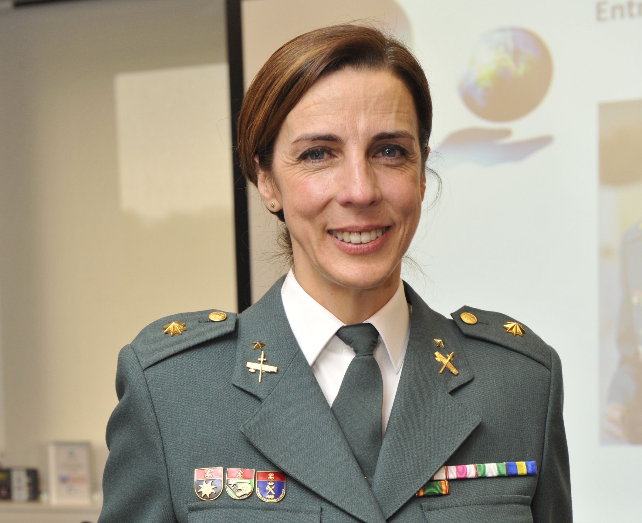 La tinent coronel Silva, la primera dona comandant a lloc de la Guàrdia Civil/MdI