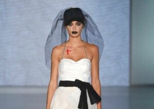 La núvia que ha presentat Oscar León a la 080 Barcelona Fashion